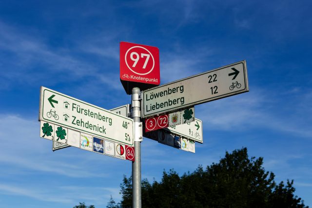 Road signs in Germany